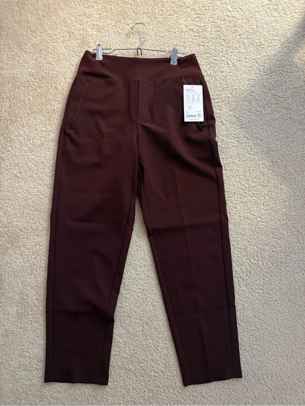 Athleta Endless High Rise Pant Deep Burgundy